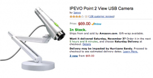 iPevo Point 2 View USB Camera